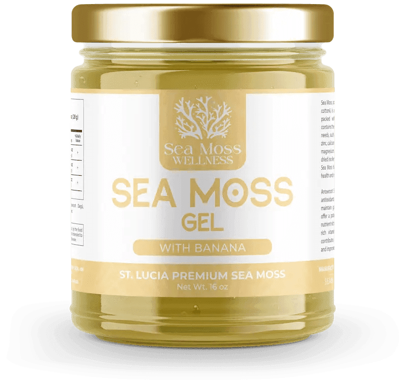 Banana Sea Moss Gel (16oz)