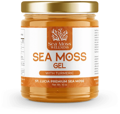 Turmeric Sea Moss Gel (16oz)