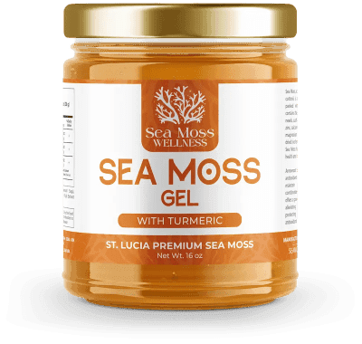 Turmeric Sea Moss Gel (16oz)