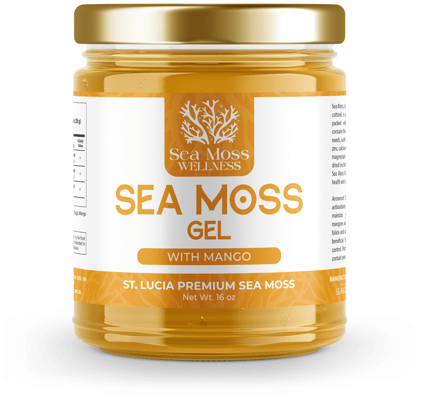 Mango Sea Moss Gel.