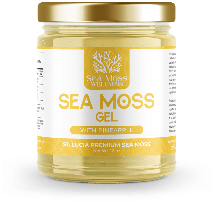 Pineapple Sea Moss Gel.